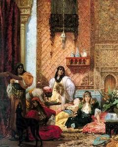 unknow artist Arab or Arabic people and life. Orientalism oil paintings 290 France oil painting art